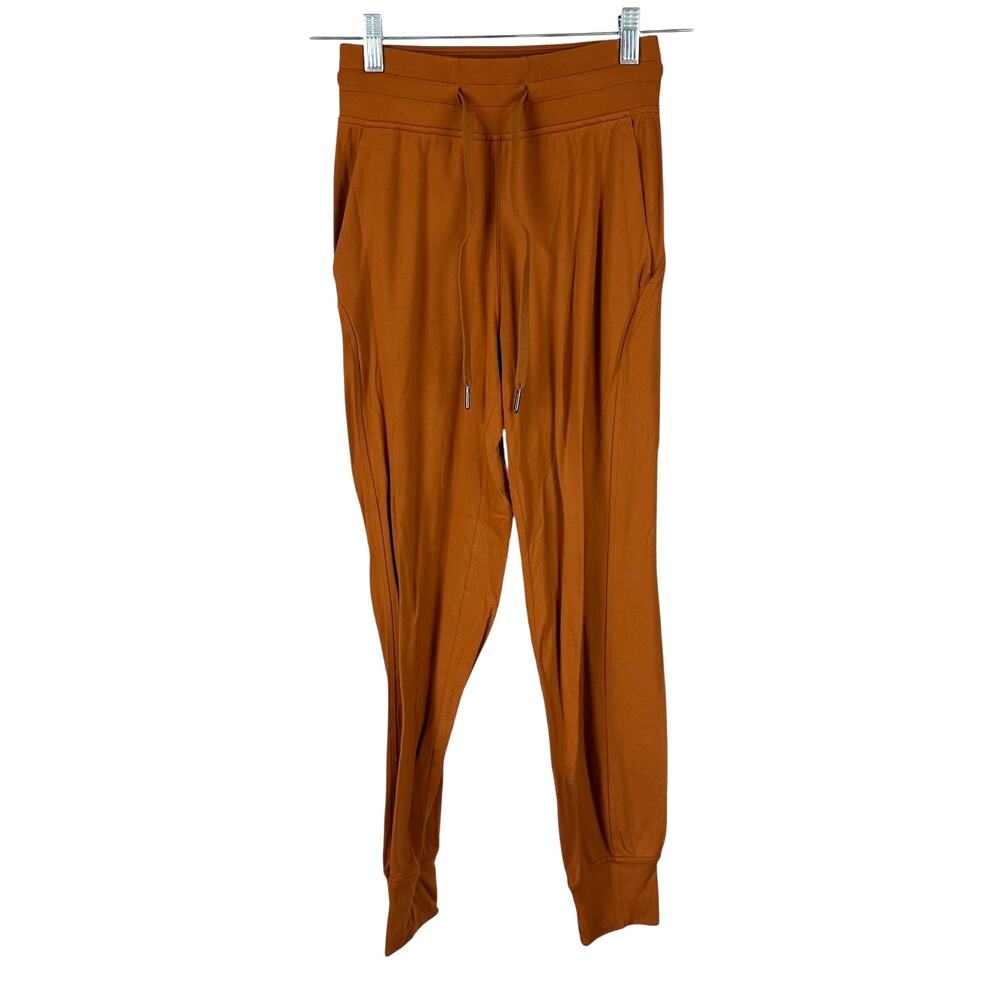 Lululemon Ready to Rulu High-Rise Jogger 7/8 Butternut Brown Women's Sz 0 EUC
